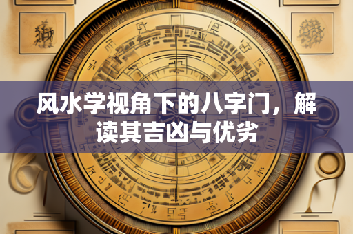 风水学视角下的八字门，解读其吉凶与优劣