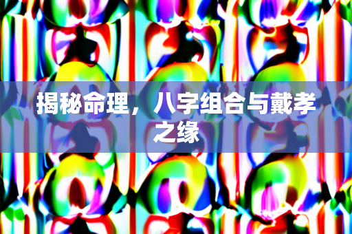 揭秘命理，八字组合与戴孝之缘