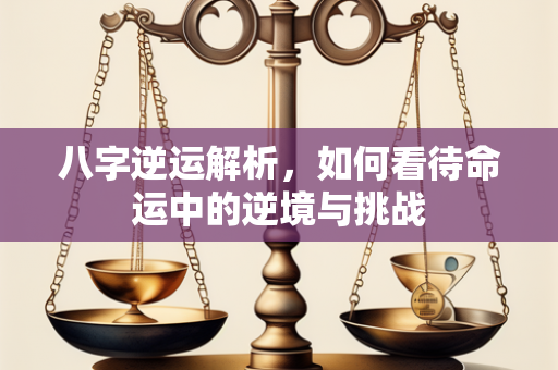 八字逆运解析，如何看待命运中的逆境与挑战