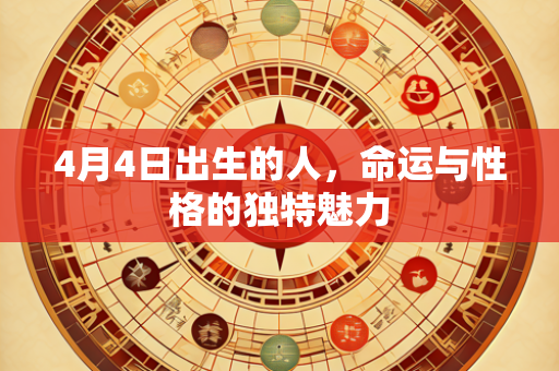 4月4日出生的人，命运与性格的独特魅力