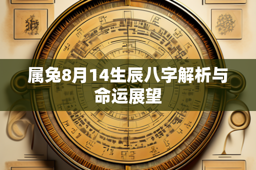 属兔8月14生辰八字解析与命运展望