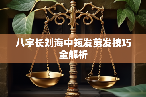 八字长刘海中短发剪发技巧全解析