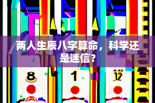 两人生辰八字算命，科学还是迷信？