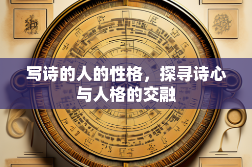 写诗的人的性格，探寻诗心与人格的交融