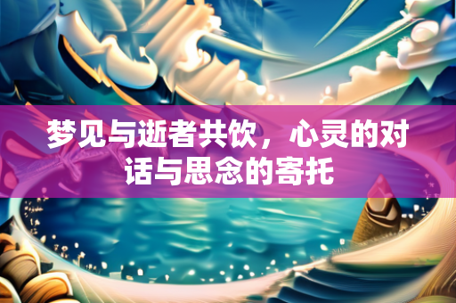 梦见与逝者共饮，心灵的对话与思念的寄托