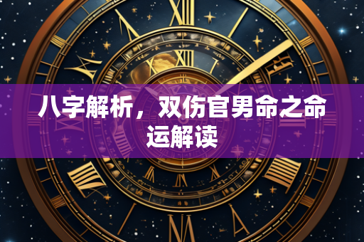 八字解析，双伤官男命之命运解读