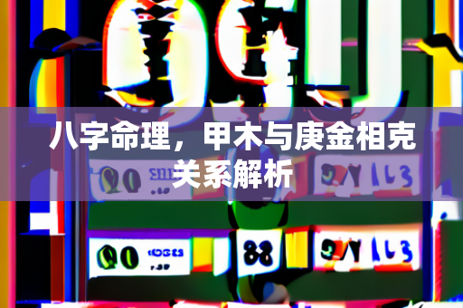 八字命理，甲木与庚金相克关系解析