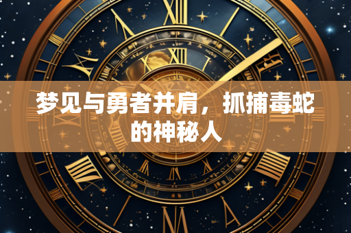 梦见与勇者并肩，抓捕毒蛇的神秘人