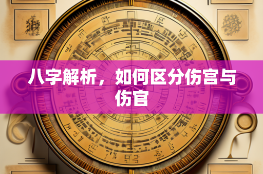 八字解析，如何区分伤宫与伤官