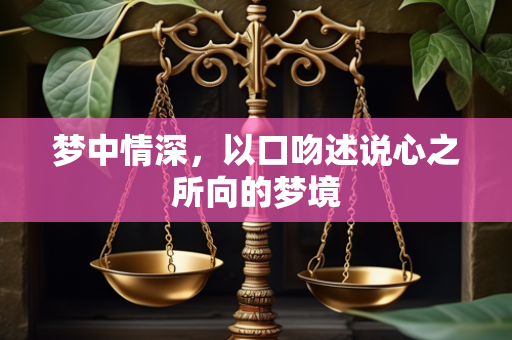 梦中情深，以口吻述说心之所向的梦境