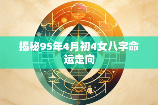 揭秘95年4月初4女八字命运走向