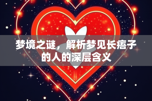 梦境之谜，解析梦见长痦子的人的深层含义