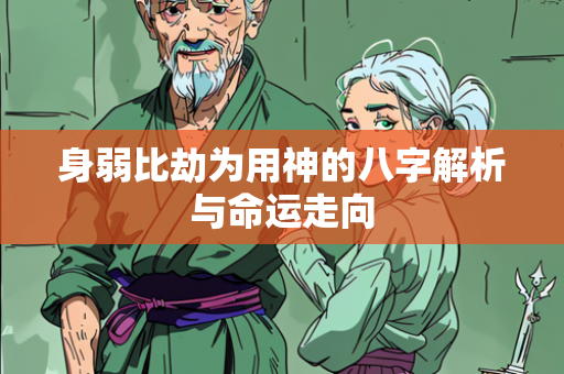 身弱比劫为用神的八字解析与命运走向