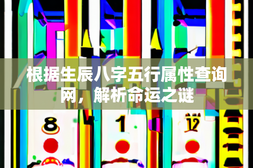 根据生辰八字五行属性查询网，解析命运之谜