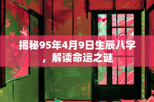 揭秘95年4月9日生辰八字，解读命运之谜