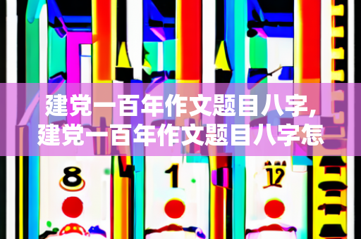 建党一百年作文题目八字,建党一百年作文题目八字怎么写，建党百年，砥砺前行