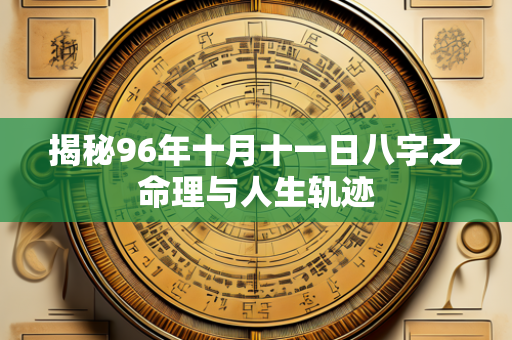 揭秘96年十月十一日八字之命理与人生轨迹