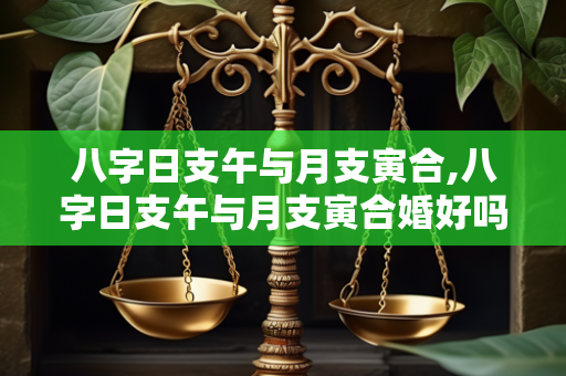 八字日支午与月支寅合,八字日支午与月支寅合婚好吗