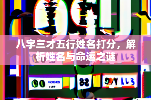 八字三才五行姓名打分