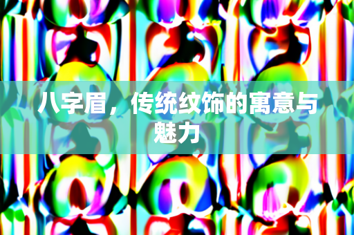 八字眉，传统纹饰的寓意与魅力