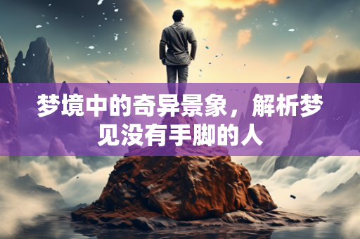 梦境中的奇异景象，解析梦见没有手脚的人