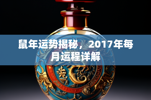 鼠年运势揭秘，2017年每月运程详解