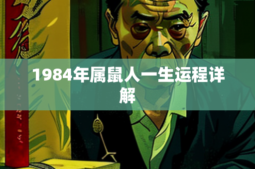 1984年属鼠人一生运程详解