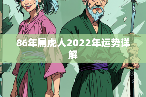 86年属虎人2022年运势详解