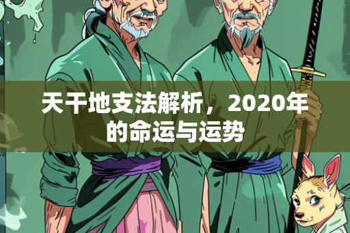 天干地支法解析，2020年的命运与运势