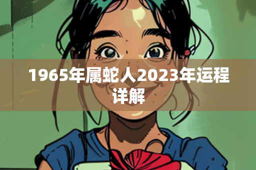 1965年属蛇人2023年运程详解