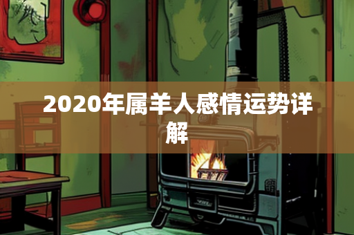 2020年属羊人感情运势详解