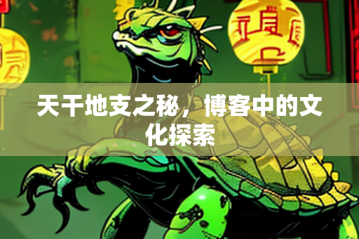 天干地支之秘，博客中的文化探索