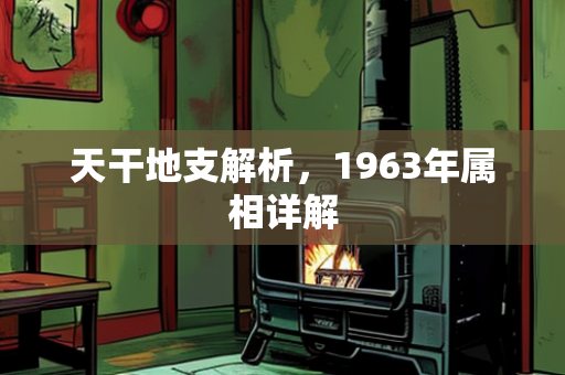 天干地支解析，1963年属相详解