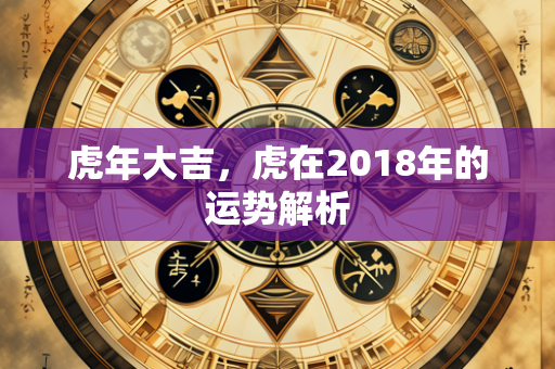 虎年大吉，虎在2018年的运势解析