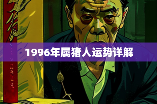 1996年属猪人