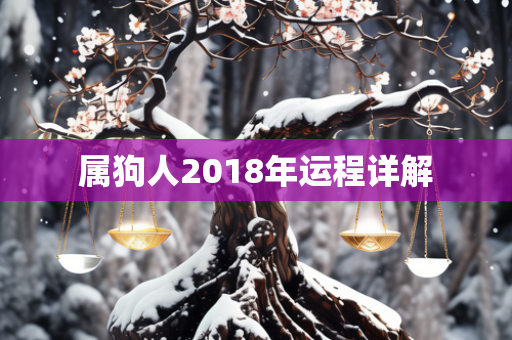 属狗人2018年运程详解