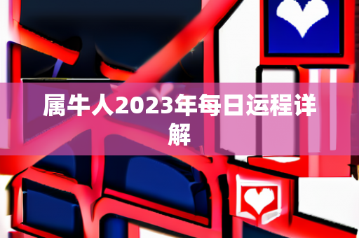 属牛人2023年每日运程详解