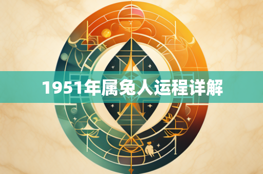 1951年属兔人运程详解