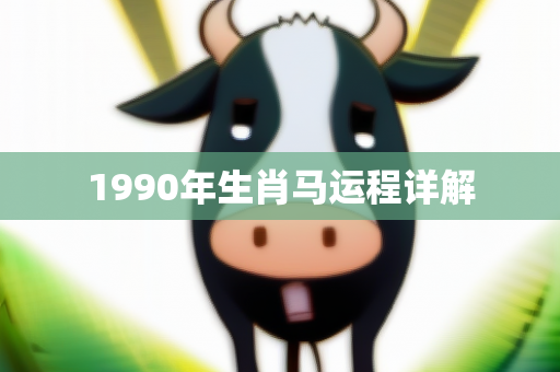 1990年生肖马运程详解