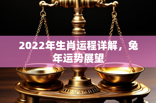 2022年生肖运程详解，兔年运势展望