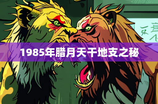 1985年腊月天干地支之秘