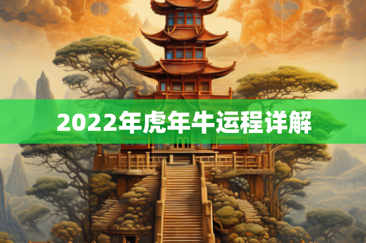 2022年虎年牛运程详解