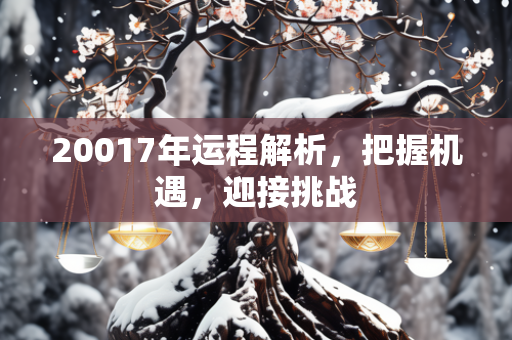 20017年运程解析，把握机遇，迎接挑战