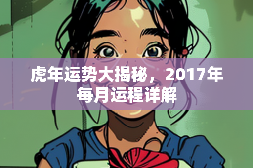 虎年运势大揭秘，2017年每月运程详解