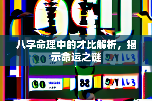 八字命理中的才比解析，揭示命运之谜