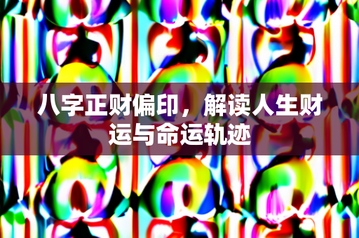 八字正财偏印，解读人生财运与命运轨迹