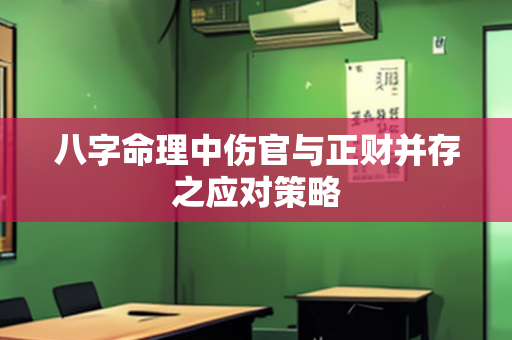 八字命理中伤官与正财并存之应对策略