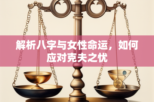 解析八字与女性命运，如何应对克夫之忧