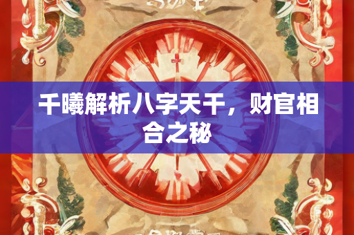 千曦解析八字天干，财官相合之秘