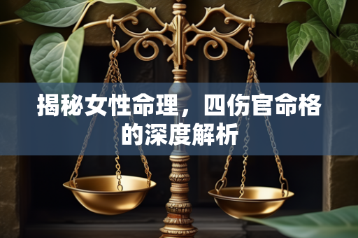 揭秘女性命理，四伤官命格的深度解析